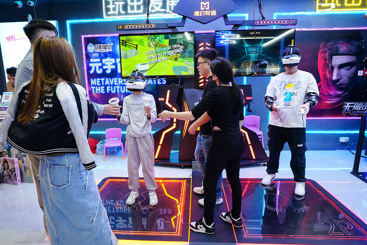 广州-白云区金沙洲永旺梦乐城-qy千亿球友会VR元宇宙乐园