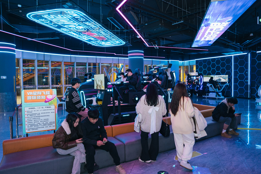 浙江杭州滨江qy千亿球友会VR体验馆