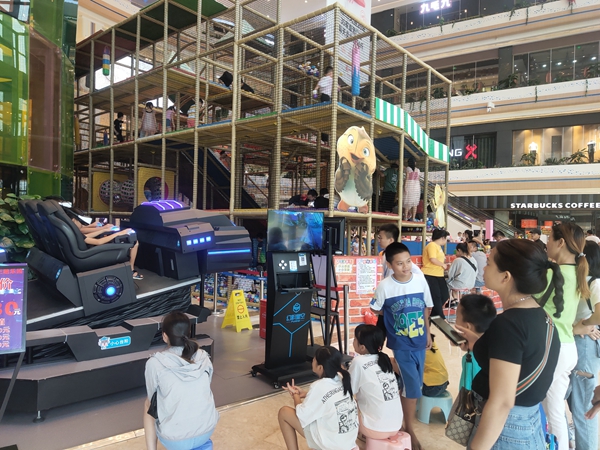 VR体验馆加盟海口吾悦广场店